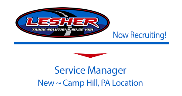 Now Recruiting Service Manager Camp Hill, PA