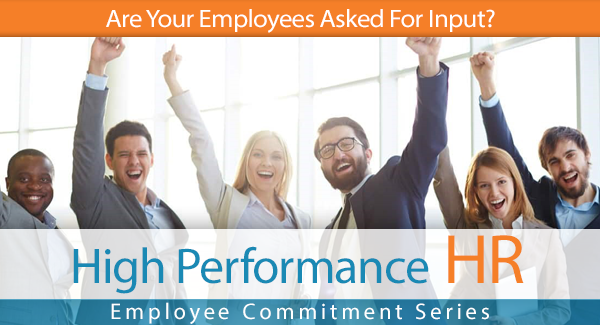 Are Your Employees Asked For Input?